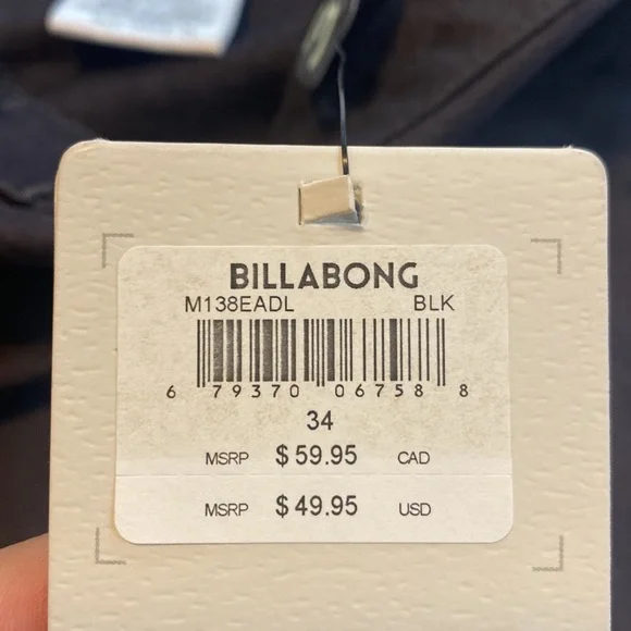 Billabong Lo Tides Recycler series mens swim shorts size 34 brand new with tags - Picture 11 of 11